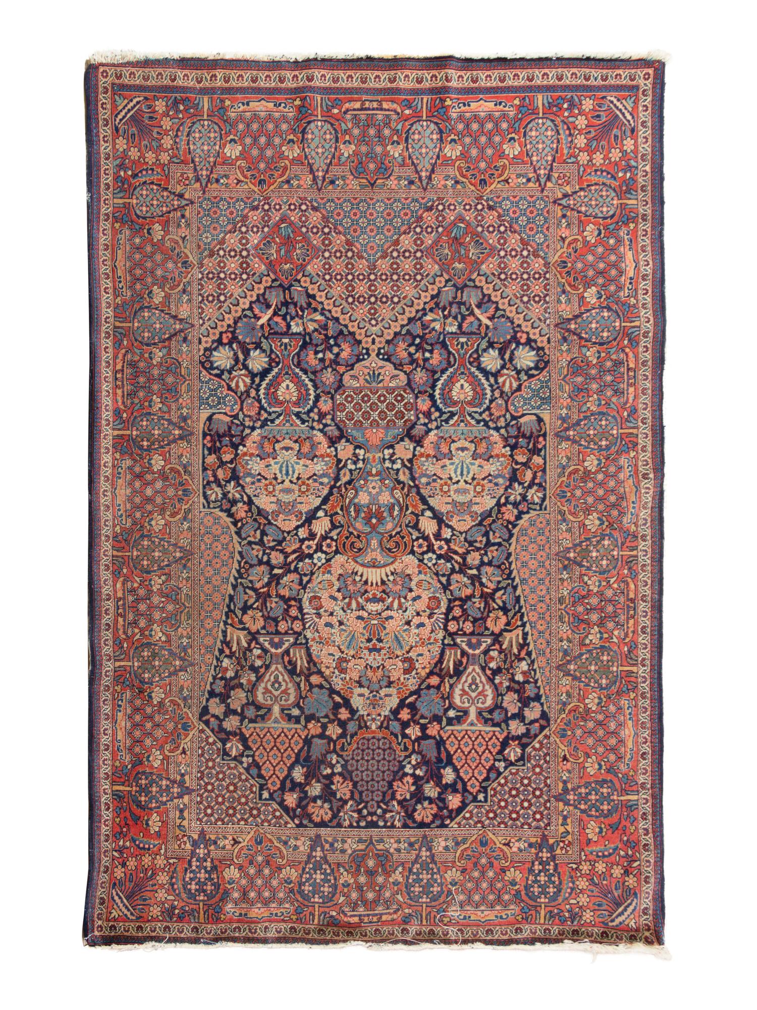A Kashan Wool Rug