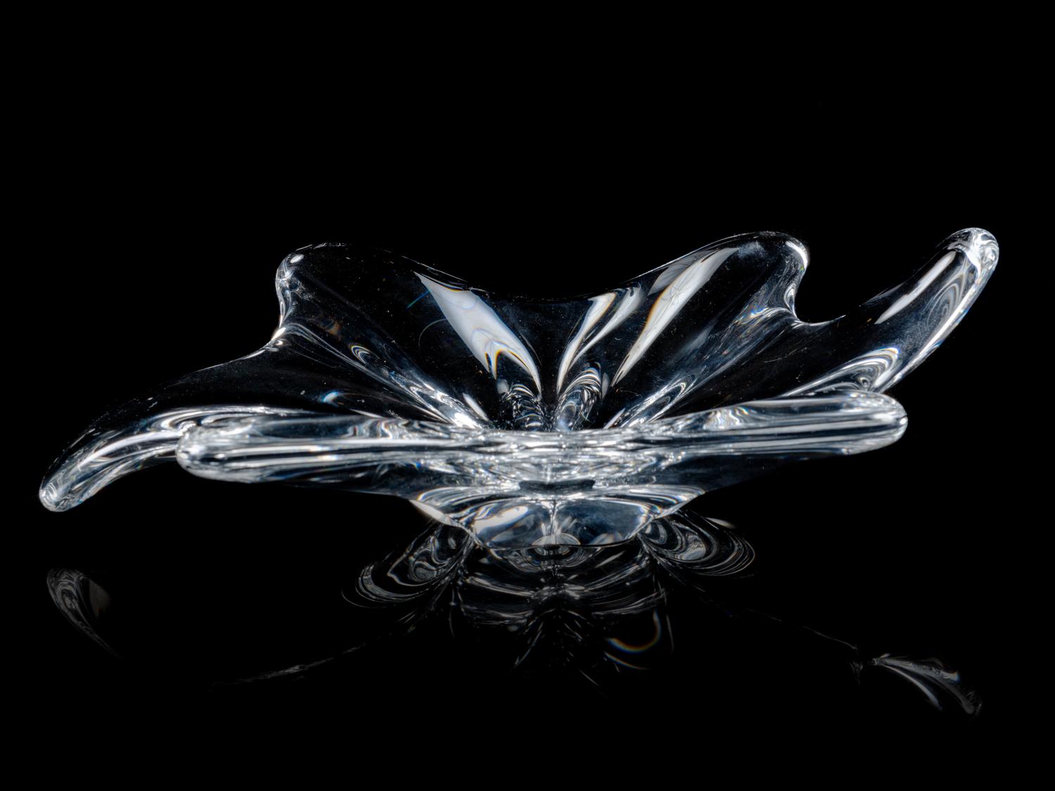 A Baccarat Glass Dish — 20TH CENTURY