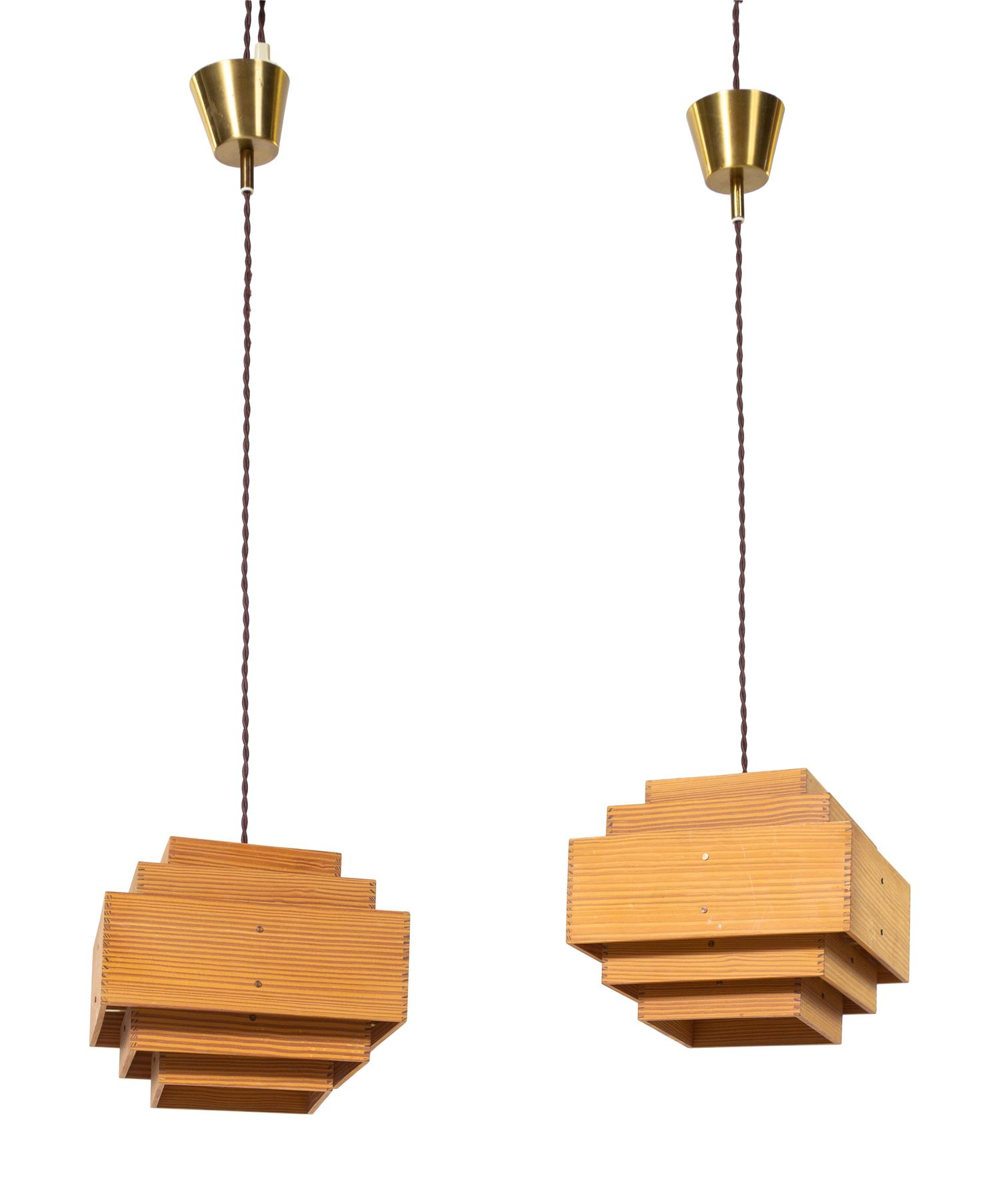 Pair of Pendant Lamps Hans-Agne Jakobsson AB Markaryd, Sweden