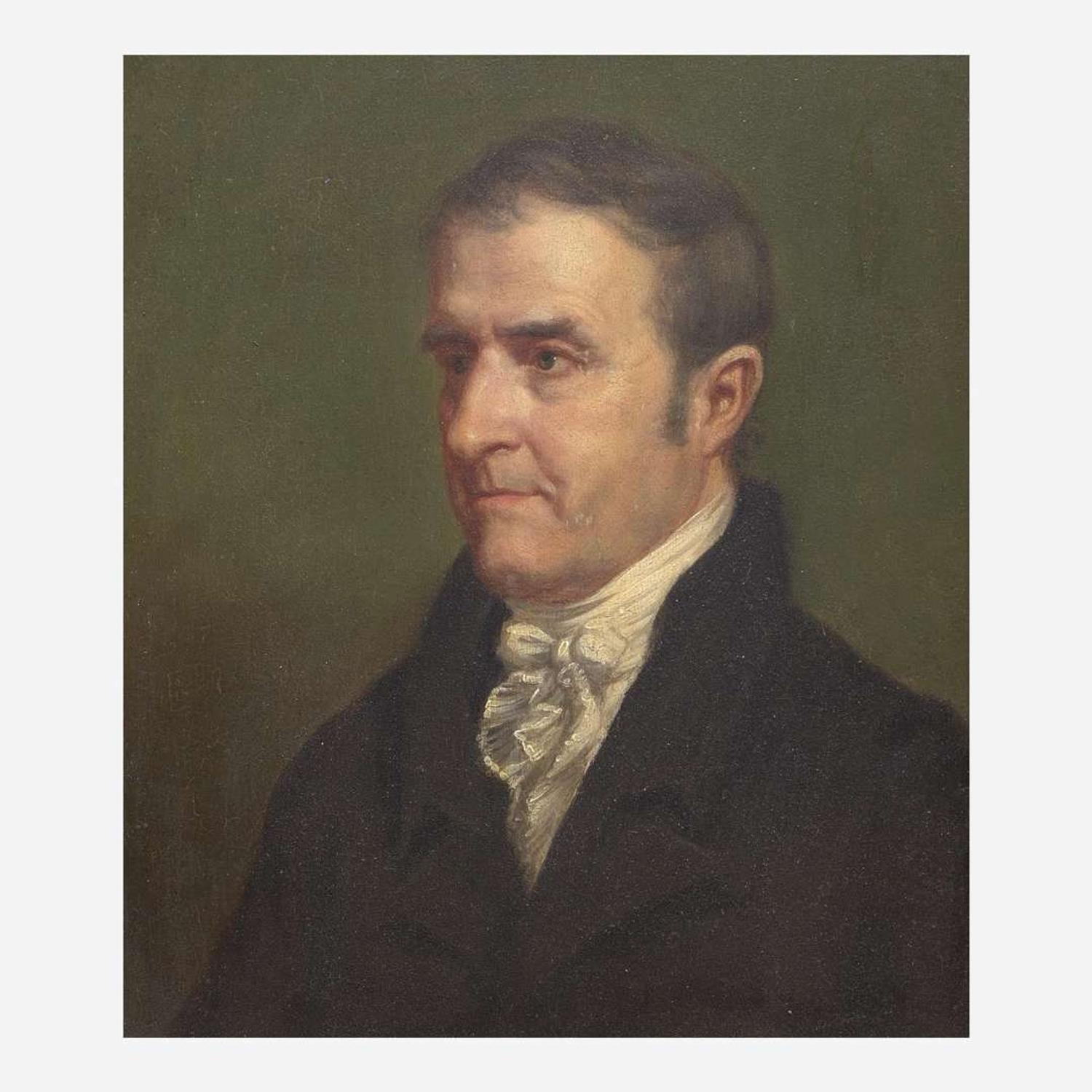 Joseph Wood (1778-1830) Portrait of James Rees, circa 1821