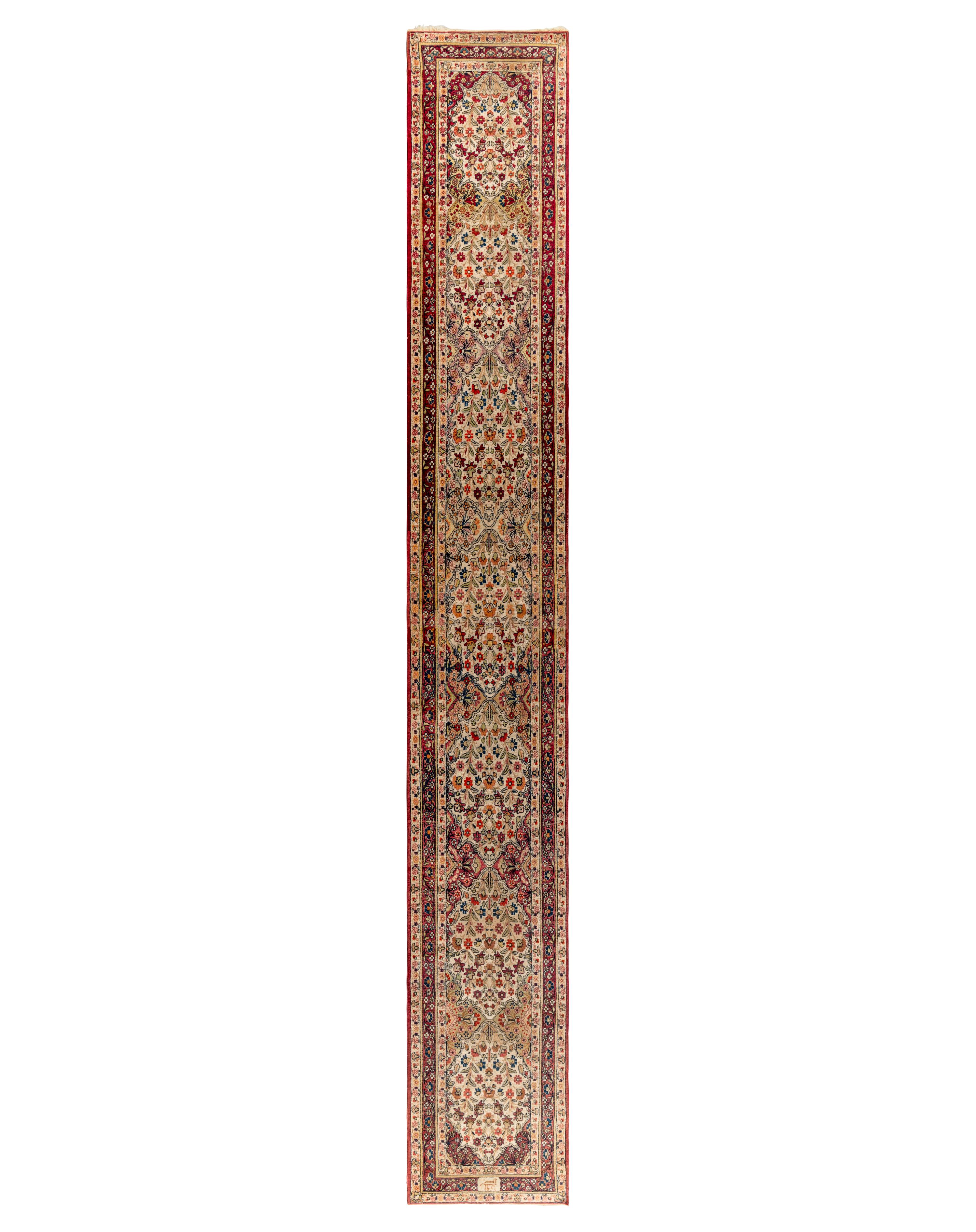 A Lavar Kirman Wool Runner
