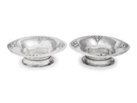 A Pair of Norwegian Silver Bowls