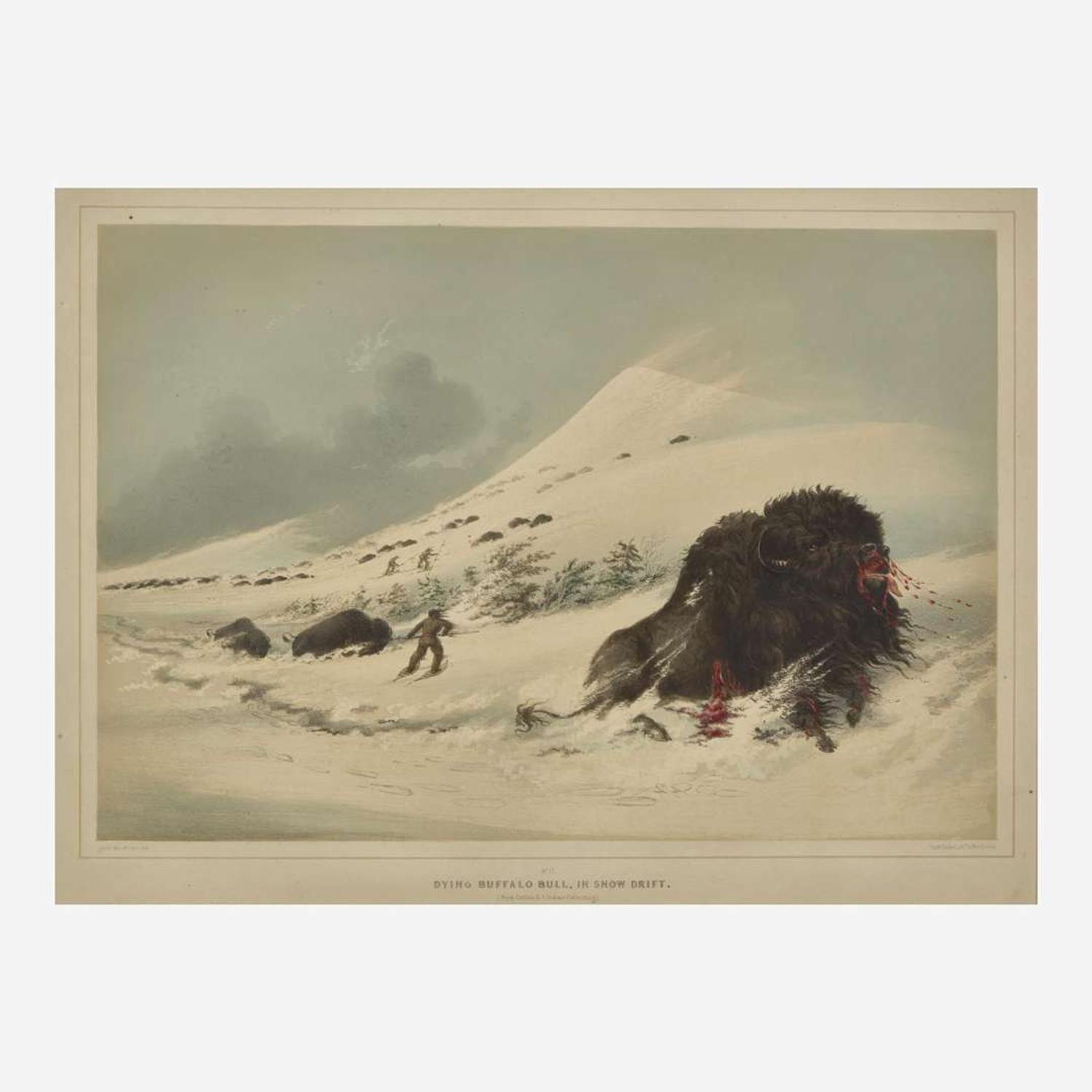 George Catlin (American, 1796-1872) Catlin's North American Indian Portfolio: Hunting Scenes and Amusements of the Rocky Mountains and Prairies of America