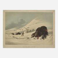 George Catlin (American, 1796-1872) Catlin's North American Indian Portfolio: Hunting Scenes and Amusements of the Rocky Mountains and Prairies of America