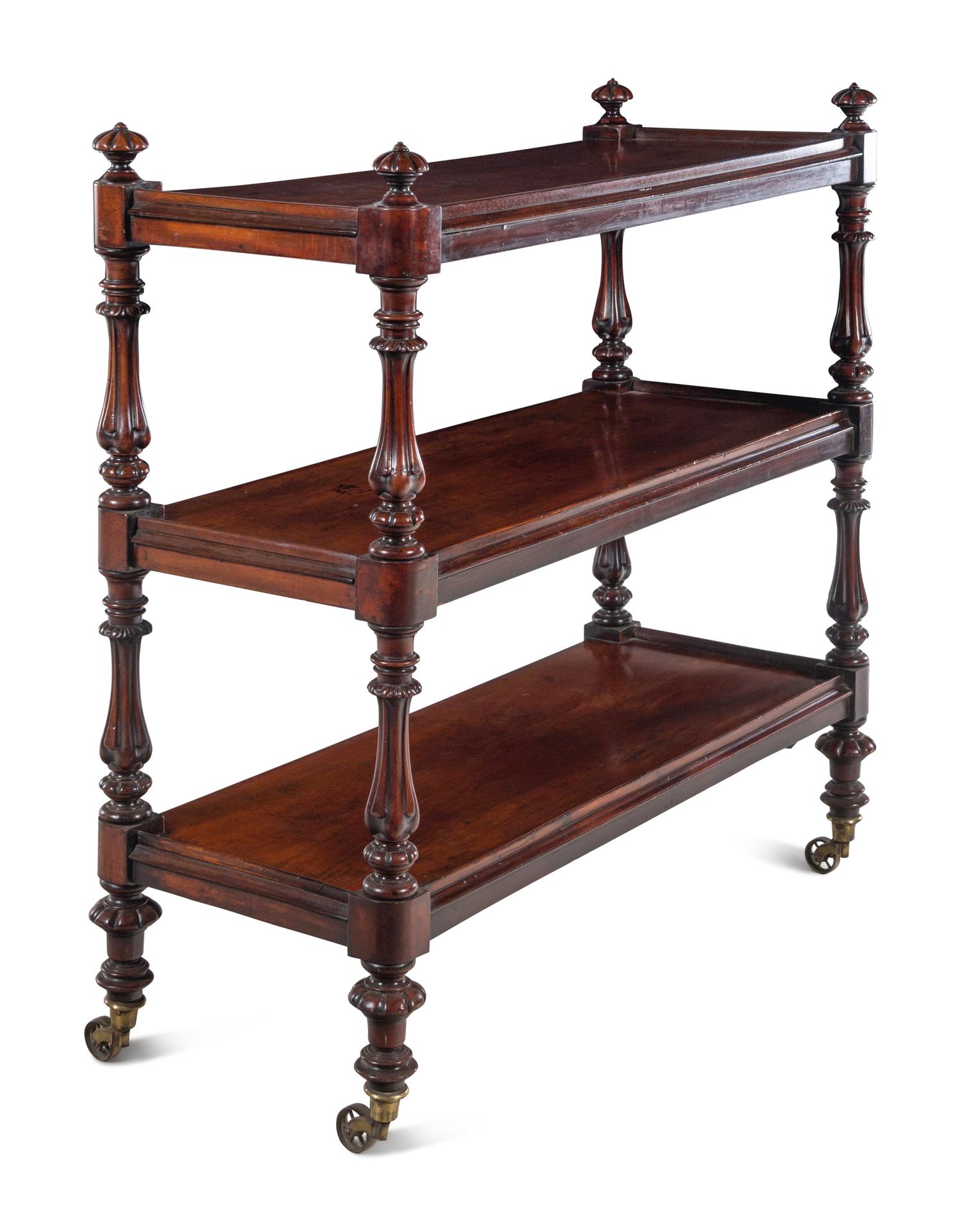 A William IV Mahogany Étagère