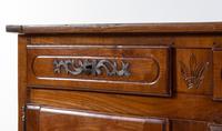 A Louis XV Provincial Walnut Cabinet