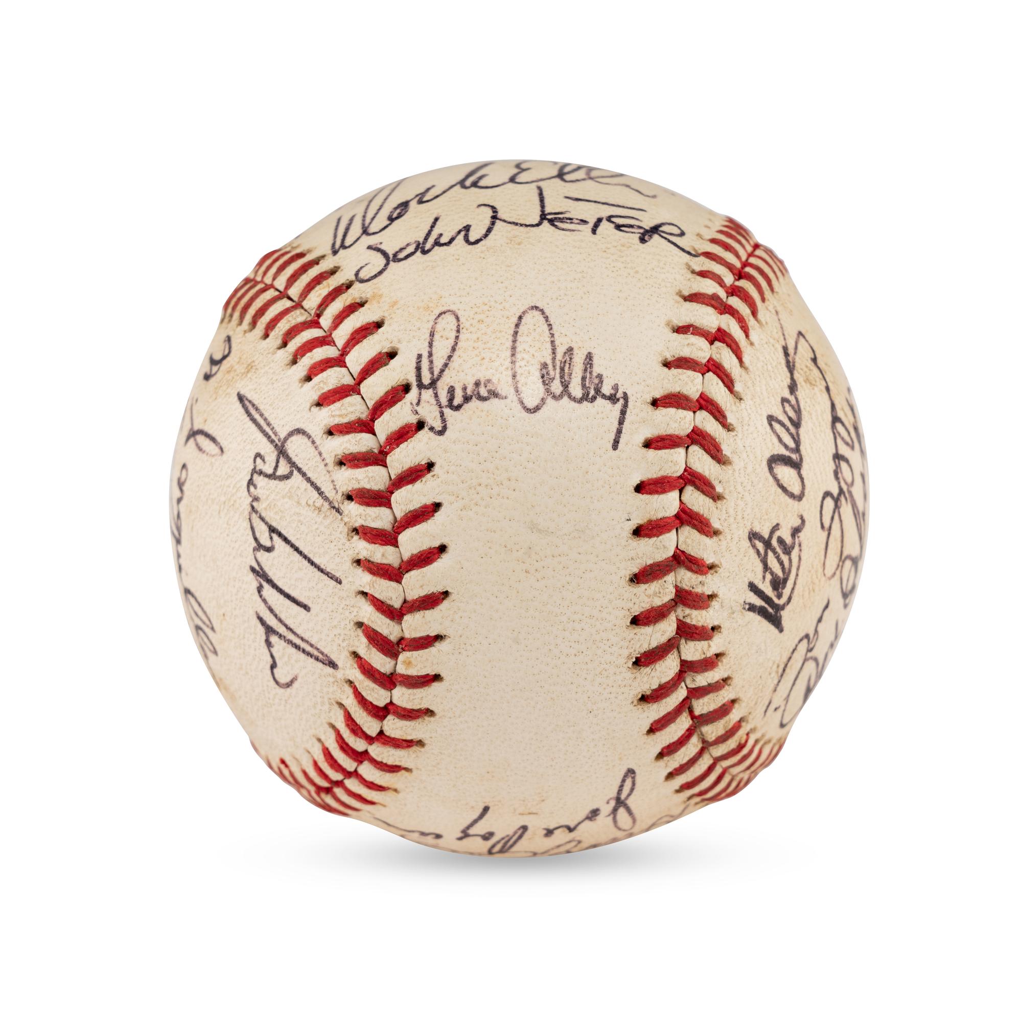 A 1970 Pittsburgh Pirates Team Signed Autograph Baseball (Beckett Authentication Services Letter of Authenticity)