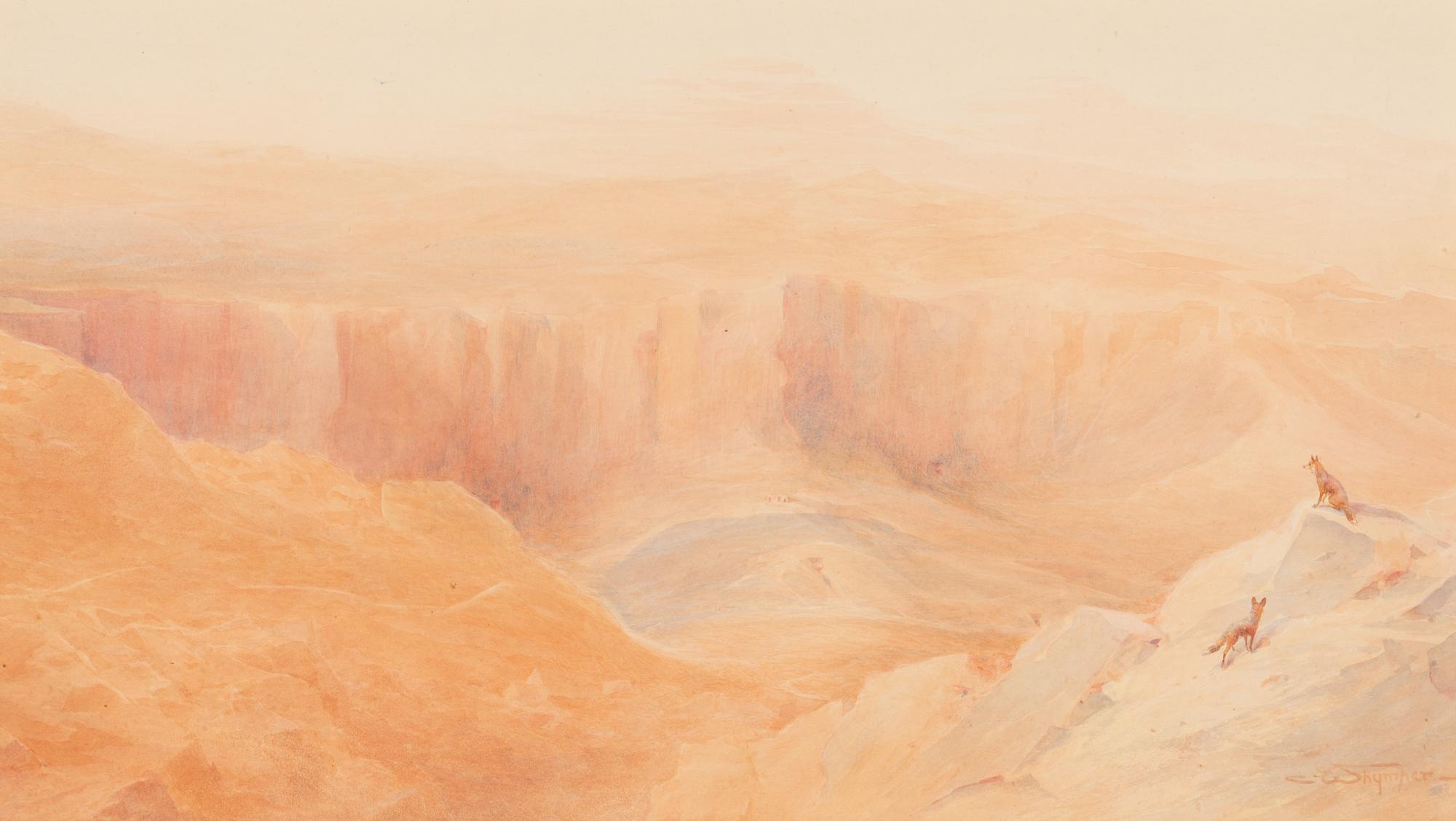 The Valley of the Kings and Two Jackals