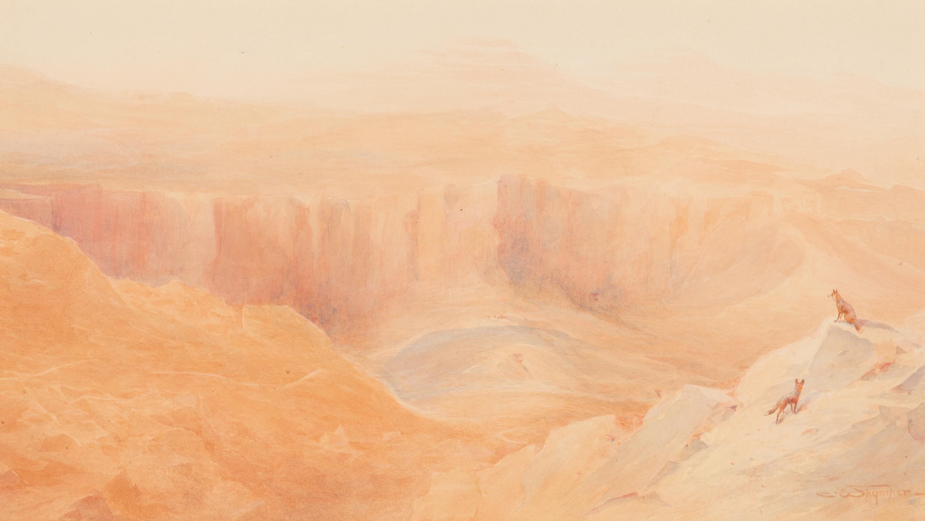 The Valley of the Kings and Two Jackals