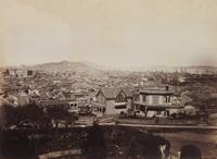Carleton Eugene Watkins, (American, 1829-1916), Cathedral Rocks The City from Telegraph Hill and Yosemite (double sided) together with