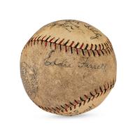 A 1930 Chicago Cubs Team Signed Autograph Baseball Featuring Kiki Cuyler and Hack Wilson (Beckett Authentication Services)