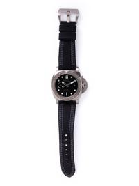 PANERAI, REF. PAM00984 TITANIUM 'SUBMERSIBLE MIKE HORN EDITION' WRISTWATCH