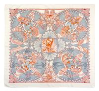 An Hermes 90cm Silk Scarf, 36" x 36".