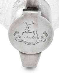 An Edwardian Silver-Mounted Cut-Glass Claret Jug