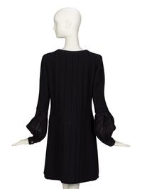 Chanel, Long Sleeve Wool Dress