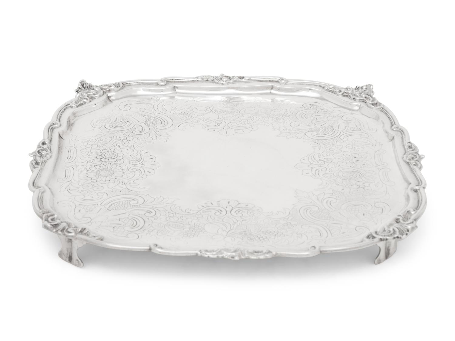 A Dutch Silver Salver