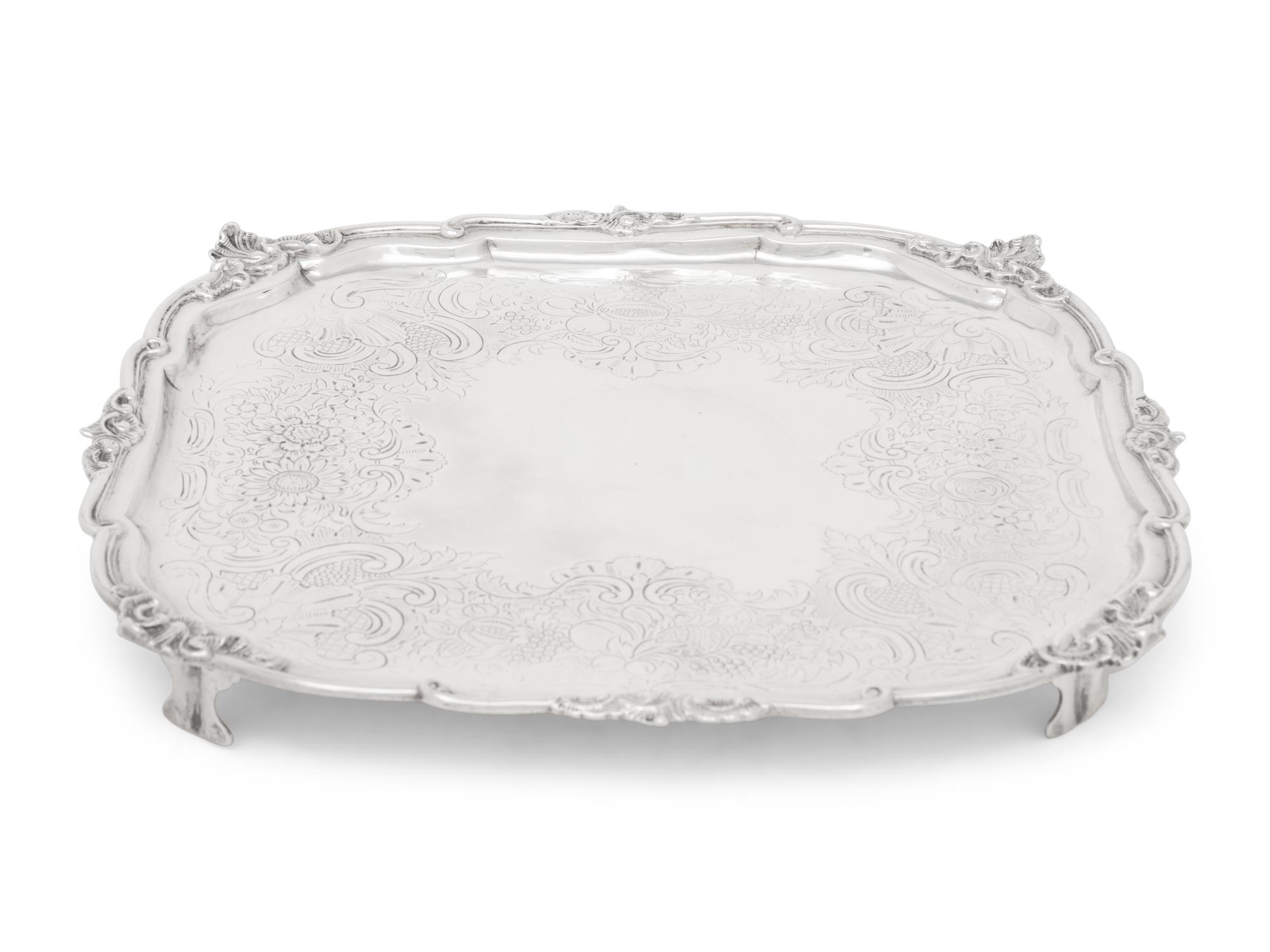 A Dutch Silver Salver