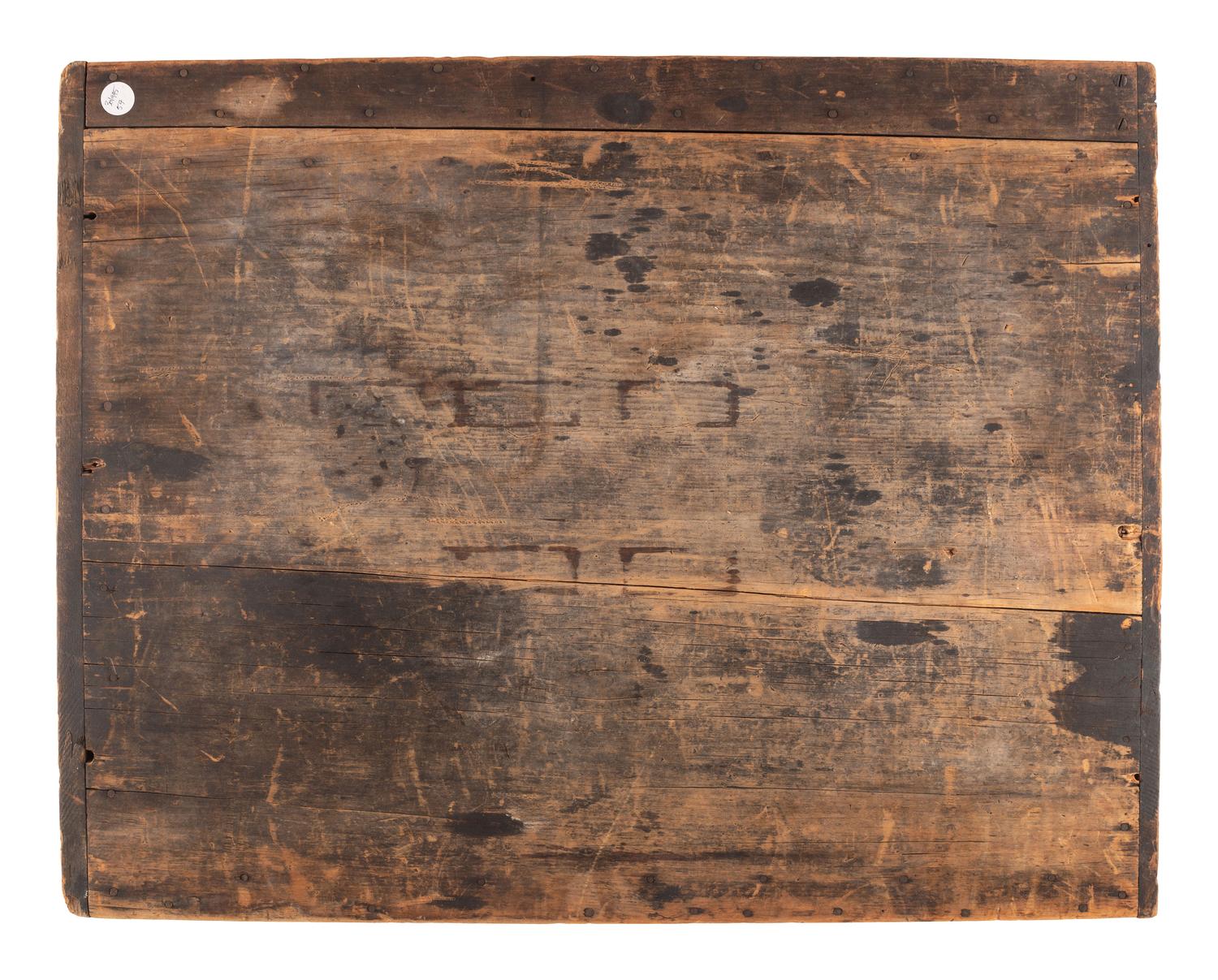 [CHICAGO]. Chicago Home Journal. Pre-fire wooden broadside printing plate.