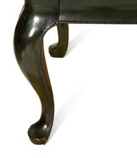 A Bernhardt Dark Green Stained Sideboard