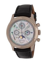 ROGER DUBUIS, 18K WHITE GOLD PERPETUAL CALENDAR CHRONOGRAPH 'HOMMAGE' WATCH