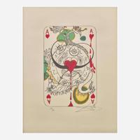 Salvador Dalí (Spanish, 1904-1989) Ace of Hearts