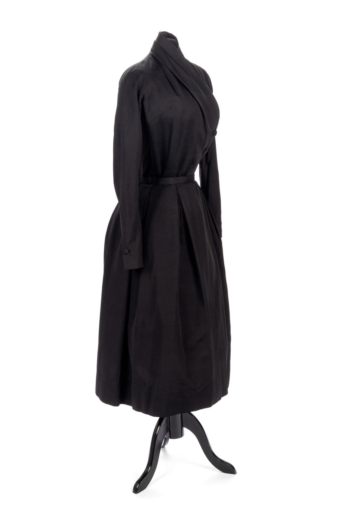 Attributed To: Christian Dior Haute Couture 'Stendhal' Dress, ca.1950