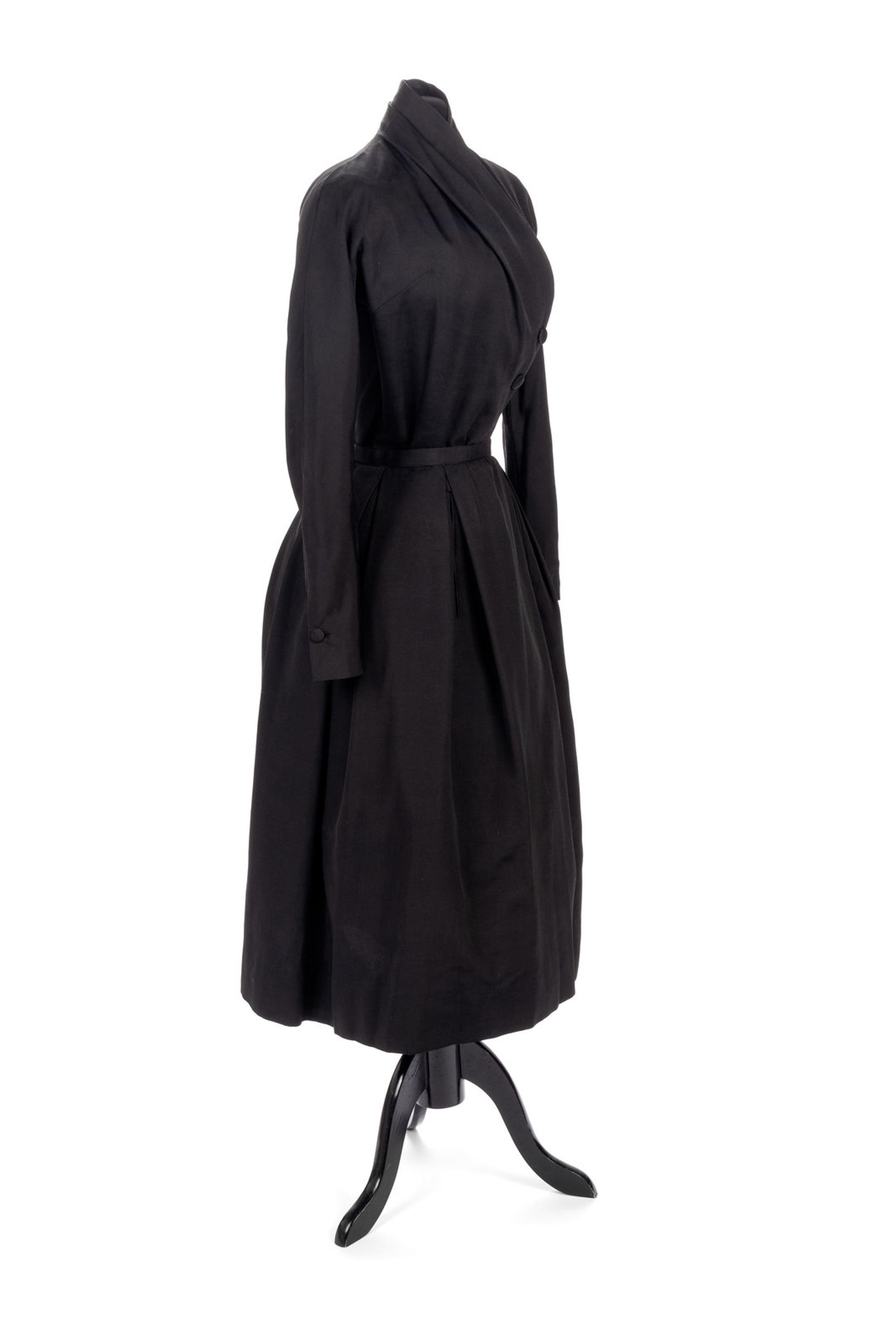 Attributed To: Christian Dior Haute Couture 'Stendhal' Dress, ca.1950