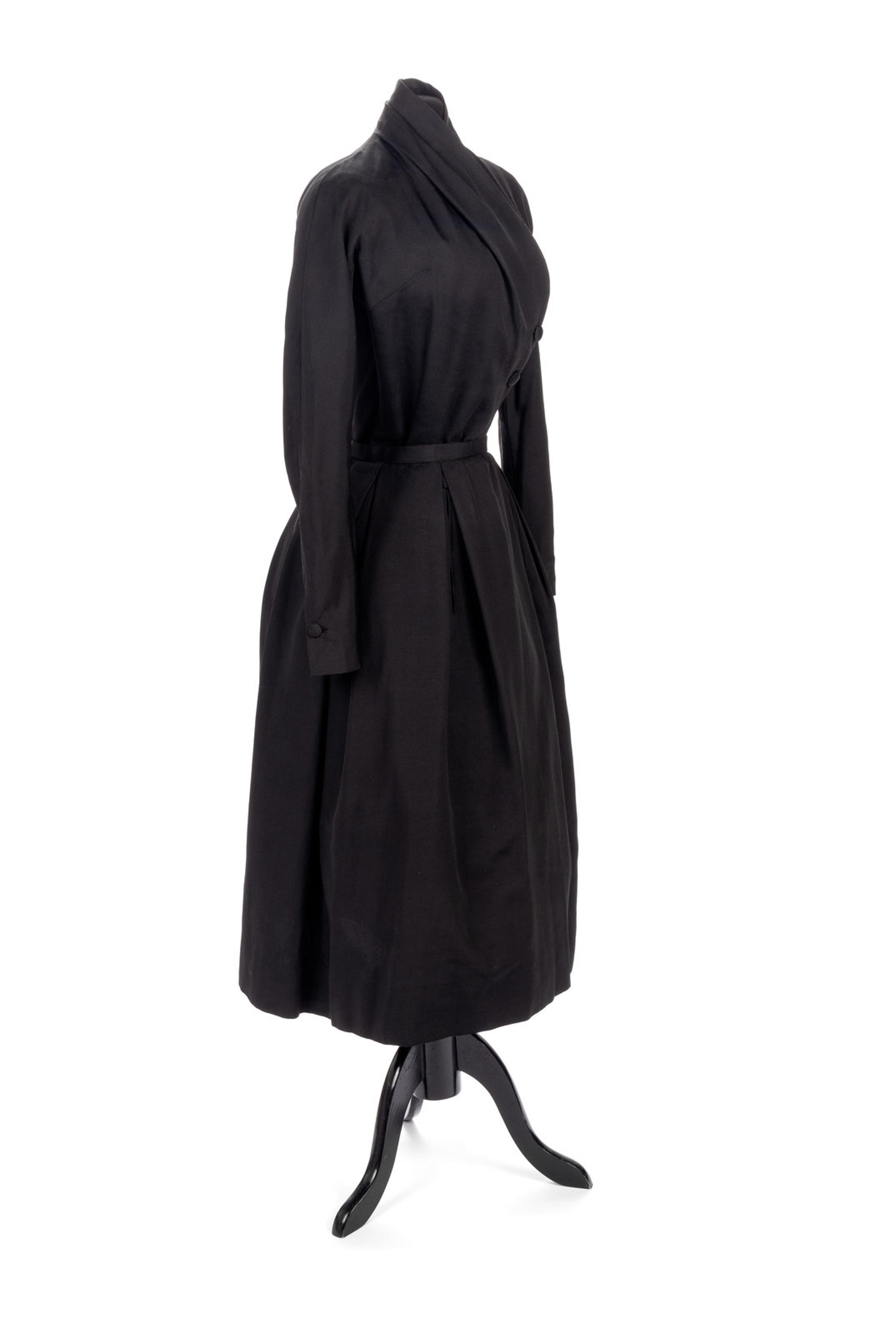 Attributed To: Christian Dior Haute Couture 'Stendhal' Dress, ca.1950