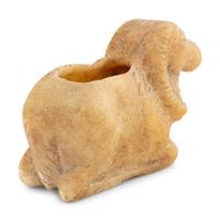 A Western Asiatic Style Alabaster Vessel in The Form of an Ibex