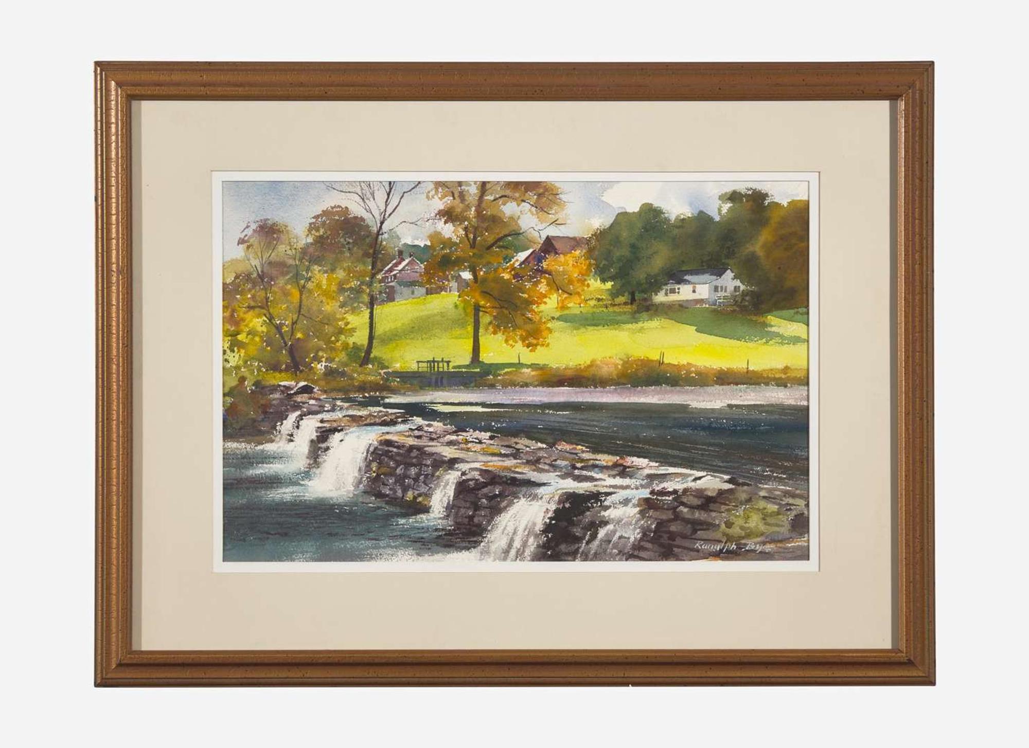 Ranulph Bye (American, 1916–2003) - Myer's Dam, Trauger's Park
