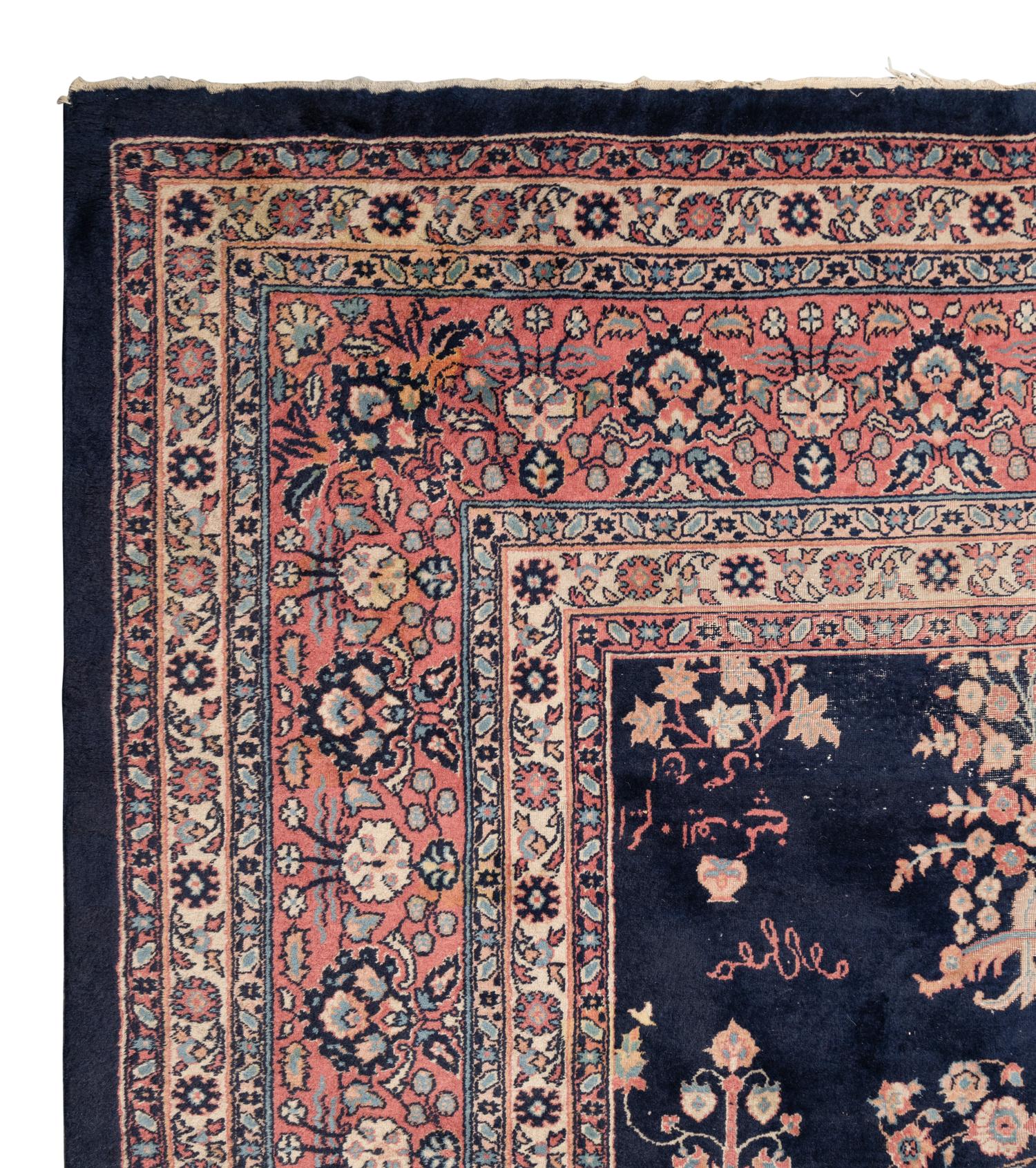 A Sarouk Wool Rug