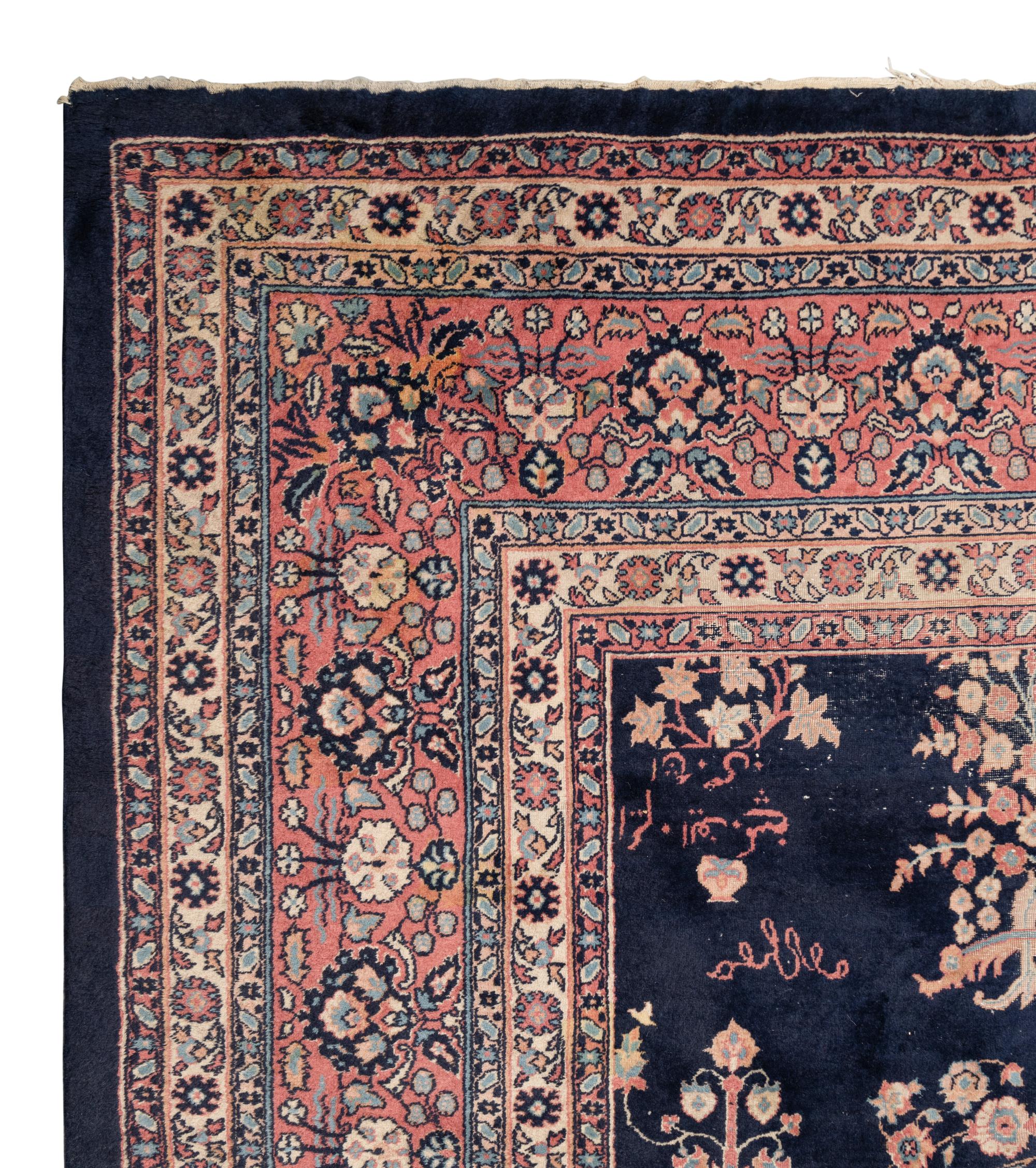 A Sarouk Wool Rug