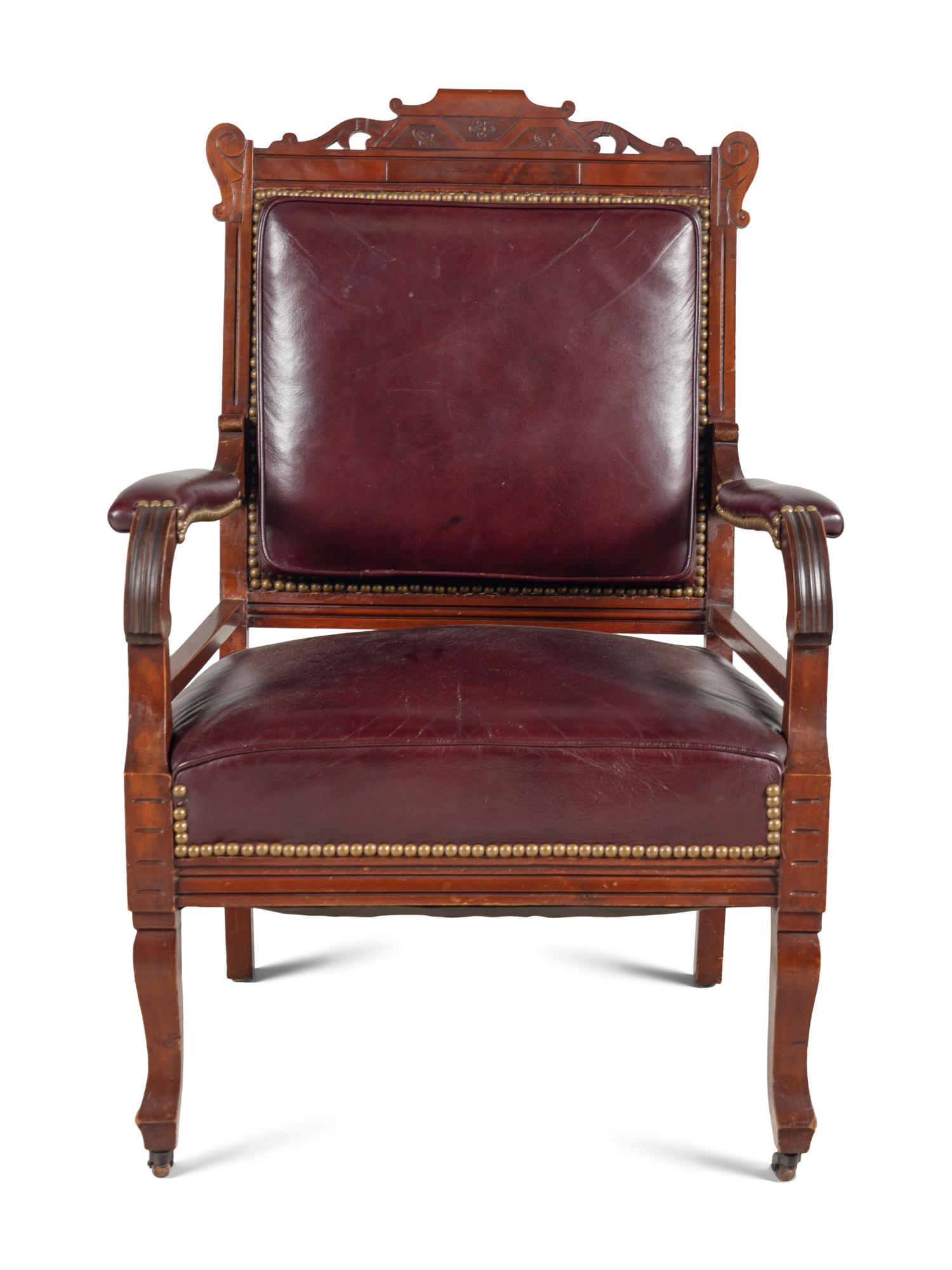 An American Walnut Settee