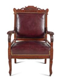 An American Walnut Settee