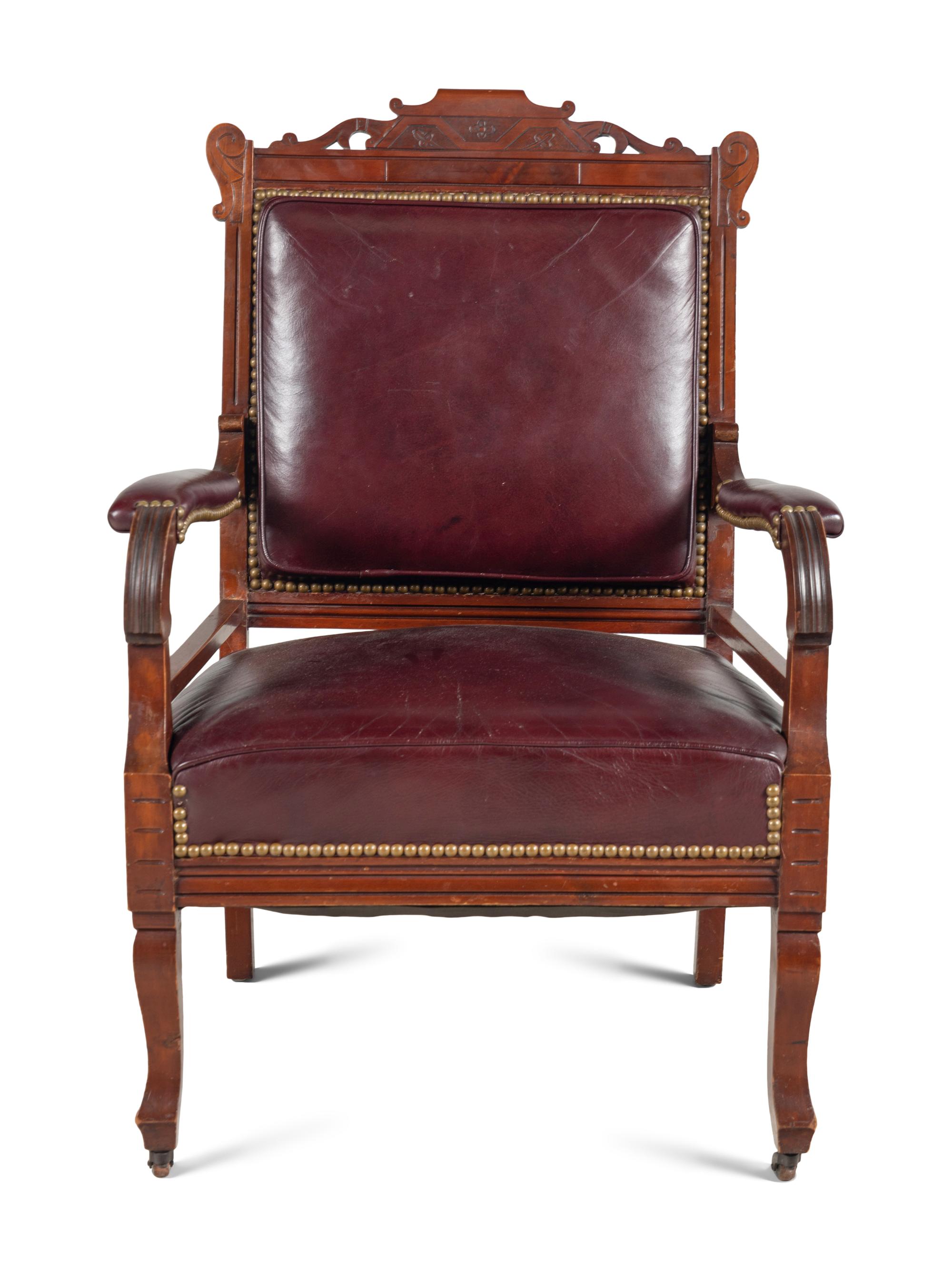 An American Walnut Settee