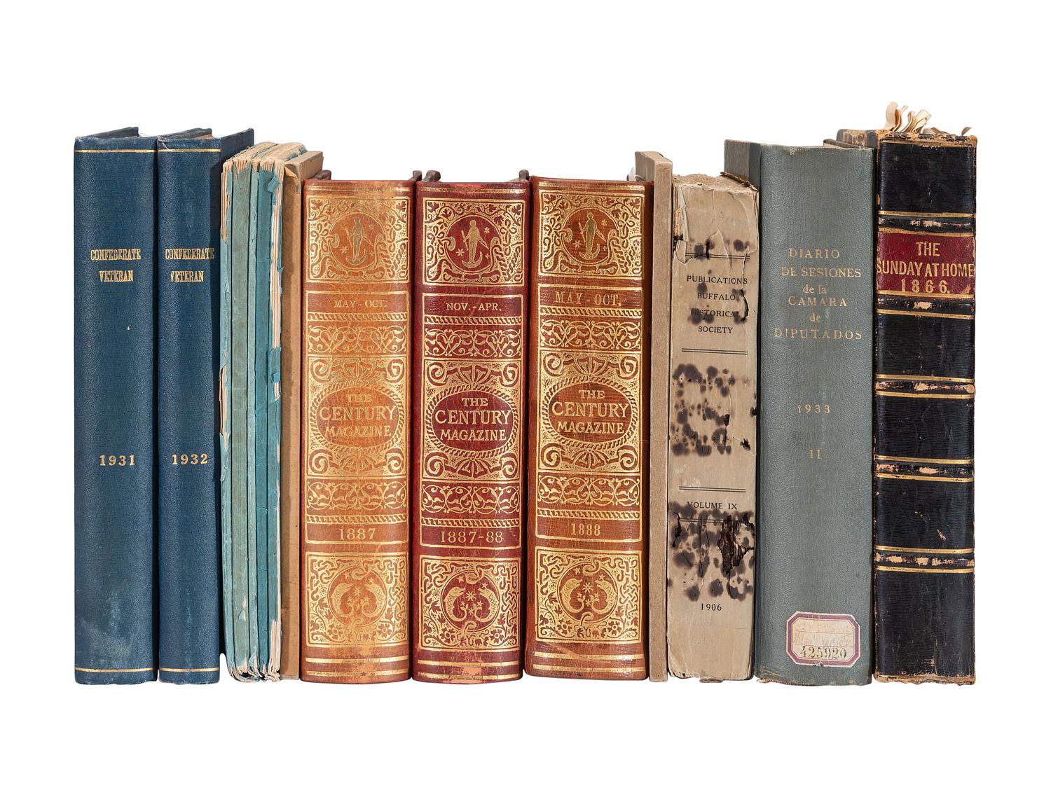 [CIVIL WAR]. Periodicals. A group of 30+ volumes. [With:] Papers Relating to The Treaty of Washington .