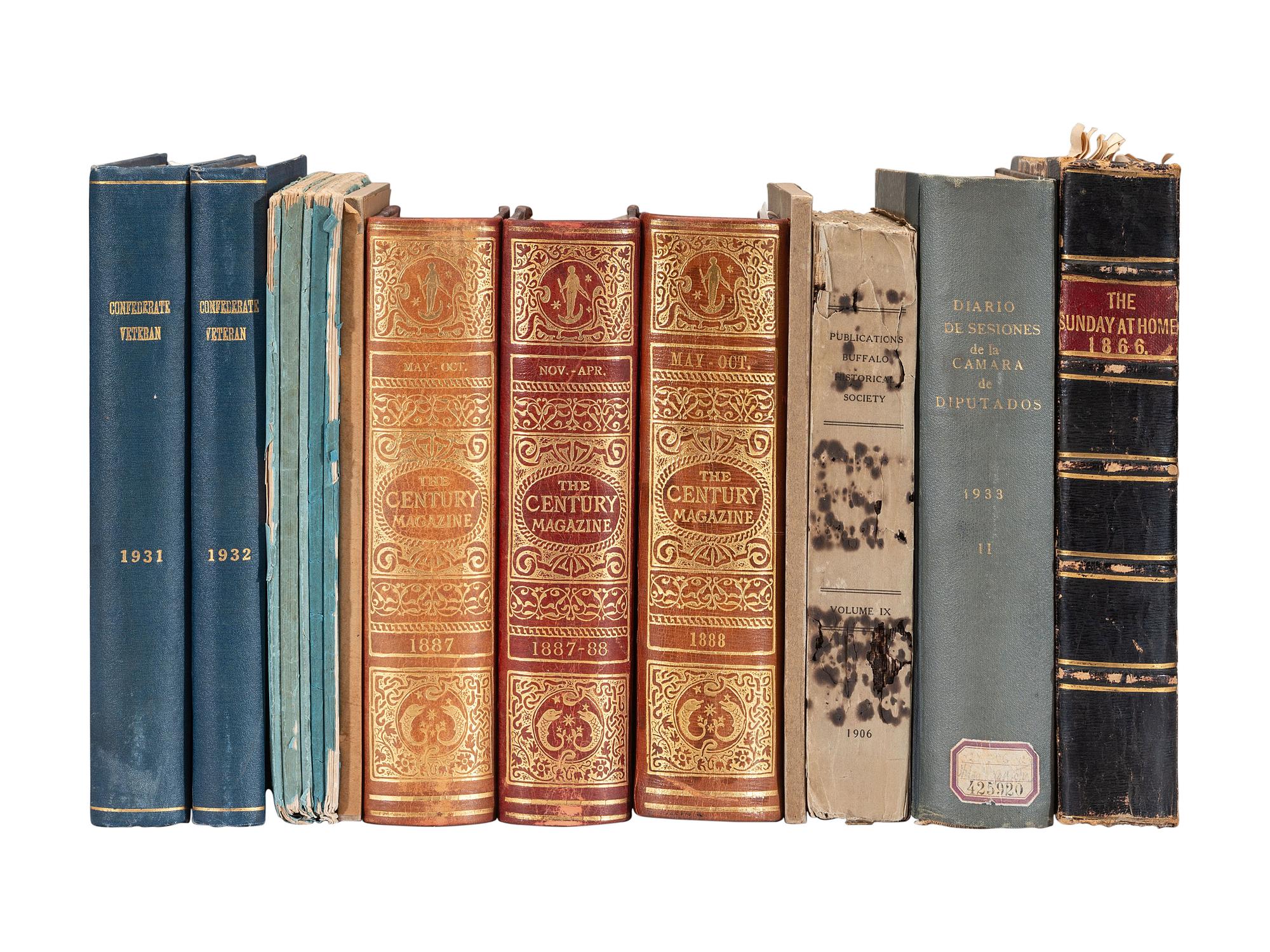 [CIVIL WAR]. Periodicals. A group of 30+ volumes. [With:] Papers Relating to The Treaty of Washington .