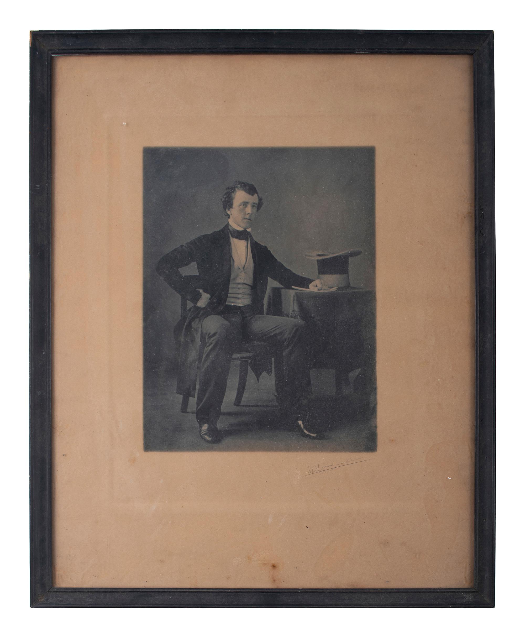 [EARLY PHOTOGRAPHY]. A collection of daguerreotypes, ambrotypes, tintypes, & CDVs.