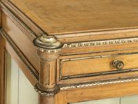 A Louis XVI Style Silvered-Metal-Mounted Vitrine Cabinet