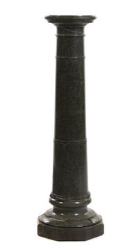 A Marble Pedestal, Height 41 1/2 inches.