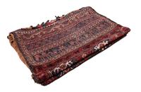 A Soumak Wool Saddle Bag