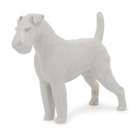 A Meissen Blanc-de-Chine Terrier