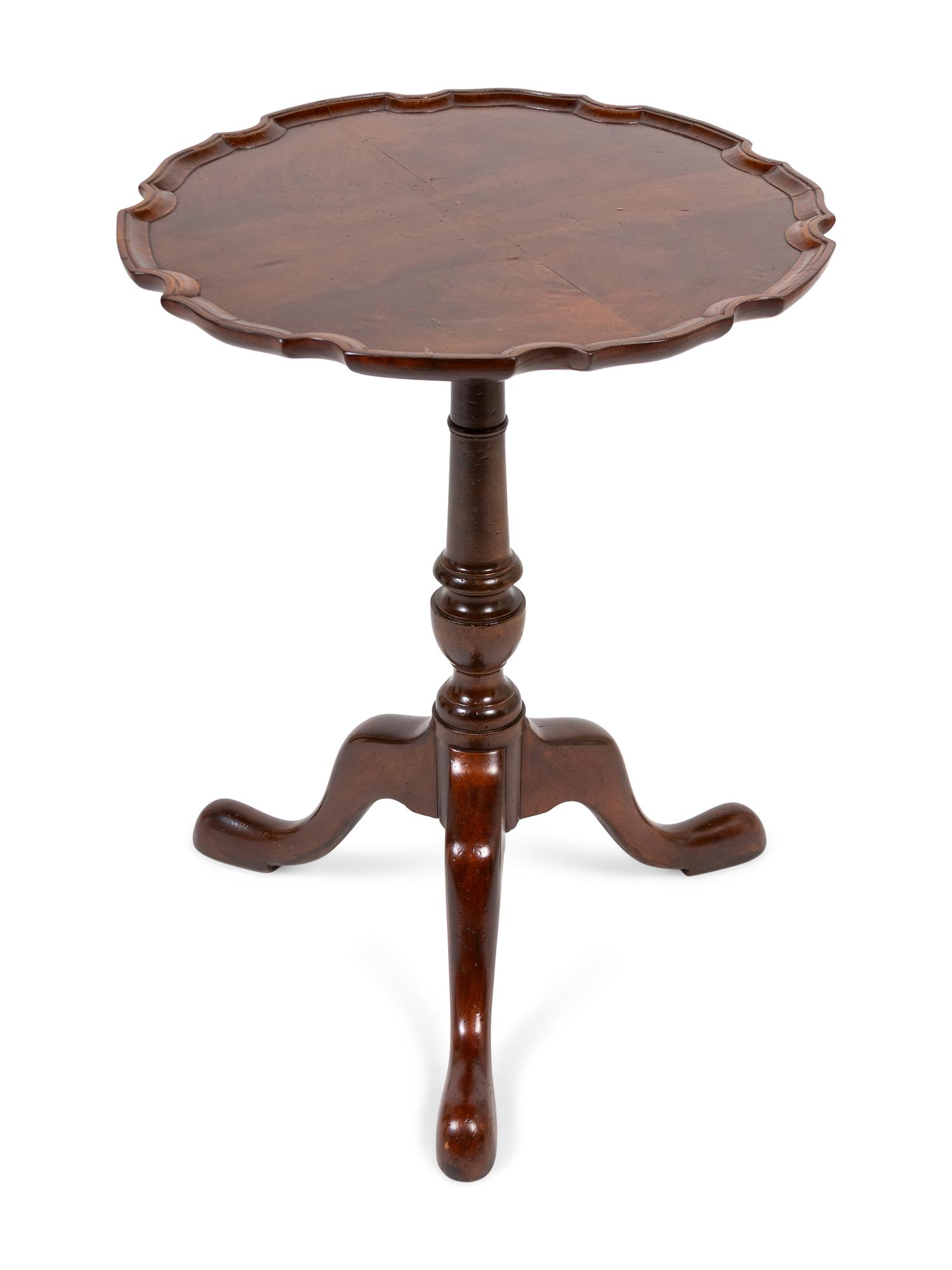 A George III Style Mahogany Tilt-Top Table