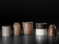 Twenty Stoneware Vessels