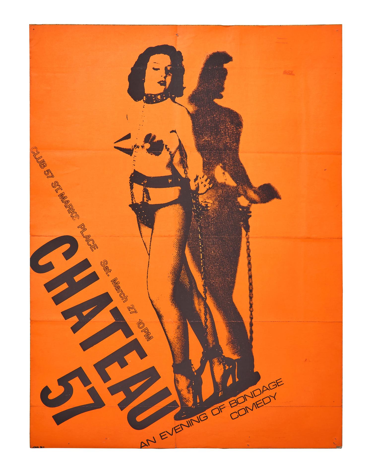 [Art] Sex, John (John McLaughlin). Chateau 57 An Evening of Bondage Comedy