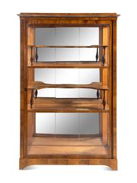 A Biedermeier Cherrywood Vitrine