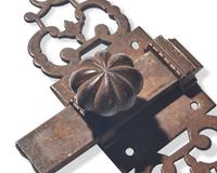 Two Wrought Iron Latches, French or German, Probably 17th Century