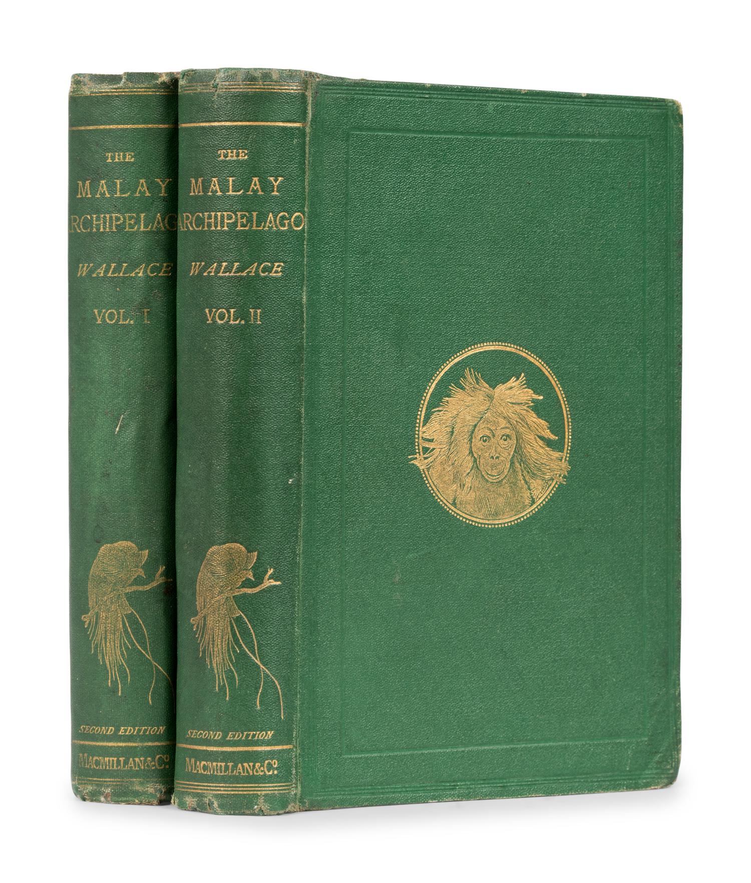 [TRAVEL & EXPLORATION]. -- WALLACE, Alfred Russel (1823-1913). The Malay Archipelago: The Land of the Orang-utan, and the Bird of Paradise .... London: MacMillan and Co., 1869.