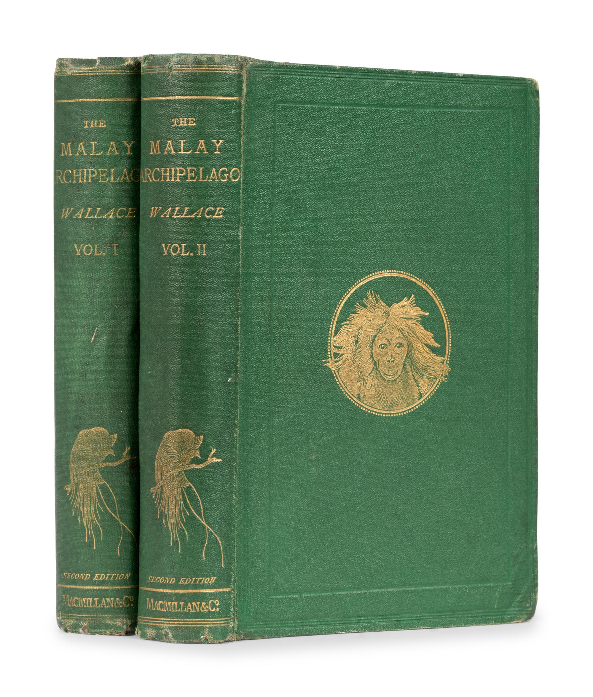 [TRAVEL & EXPLORATION]. -- WALLACE, Alfred Russel (1823-1913). The Malay Archipelago: The Land of the Orang-utan, and the Bird of Paradise .... London: MacMillan and Co., 1869.