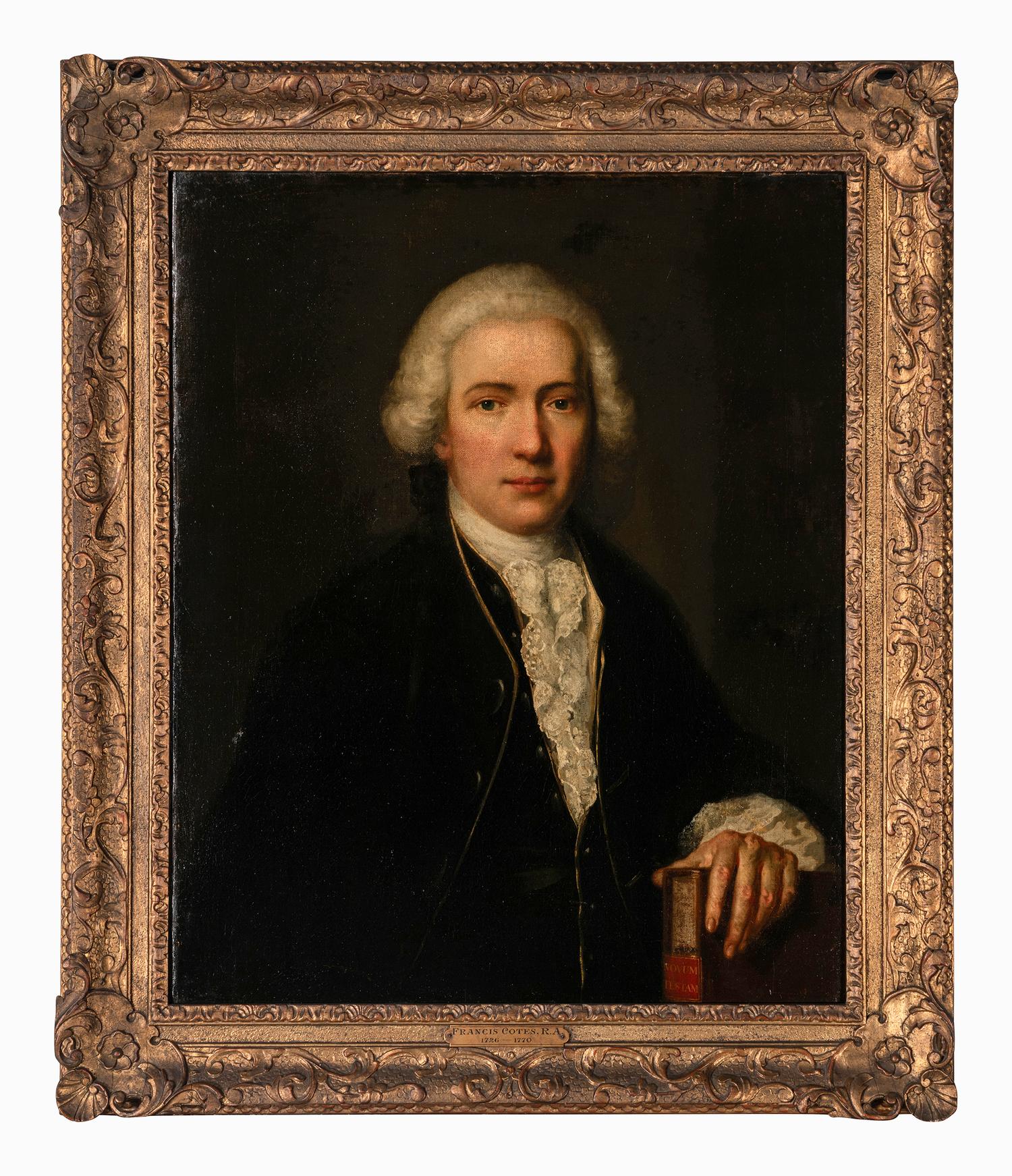 Attributed to Francis Cotes, RA (English, 1726-1770), A Portrait Of A Gentleman